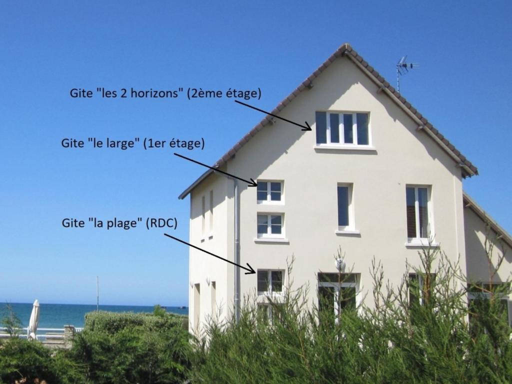 Gites "Plage" Ou "Pieds Dans L'Eau" En Front De Mer A Asnelles , 3Km D'Arromanches, 10Km De Bayeux מראה חיצוני תמונה